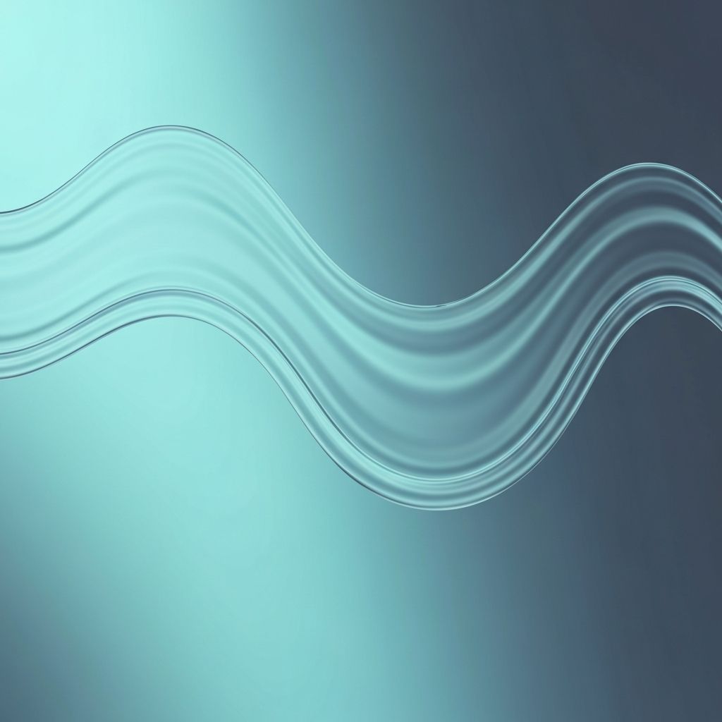 Abstract visualization of fluid dynamics